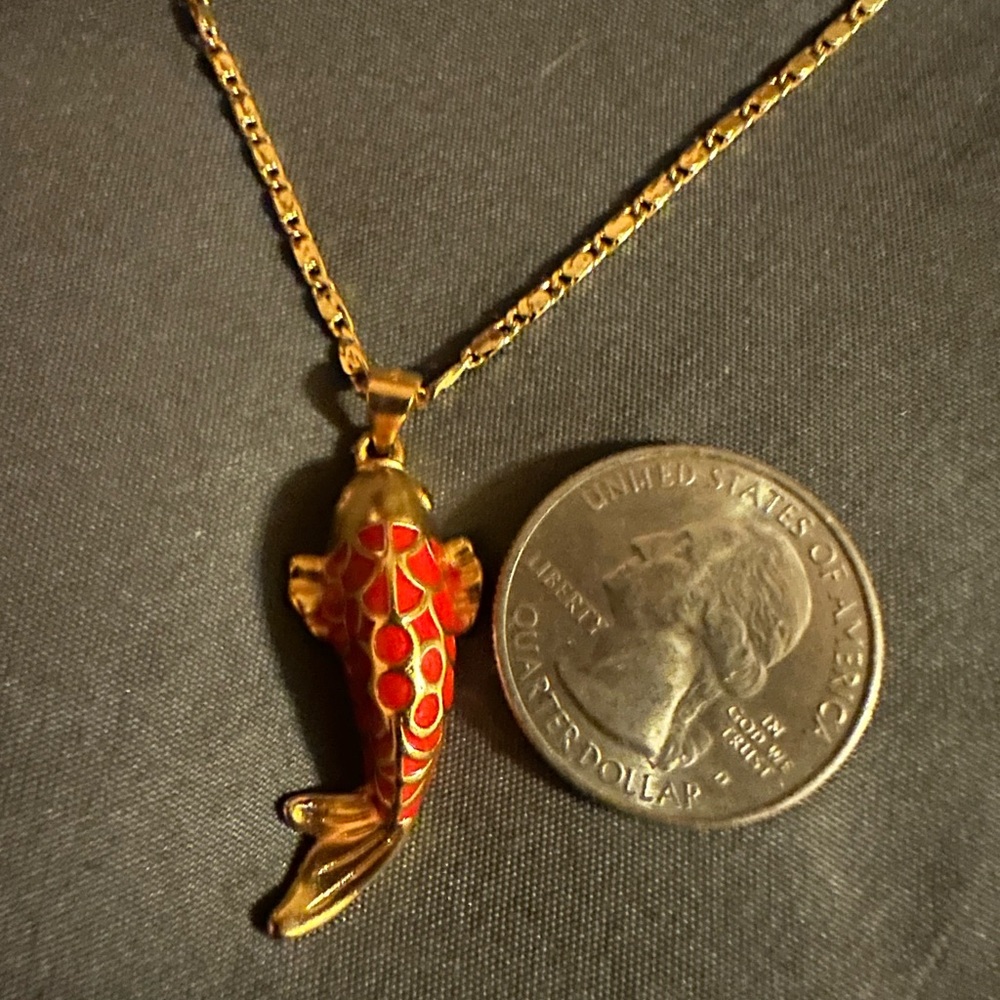 Koi fish Necklace/ pendant